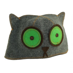 Шапка для бани Котяра