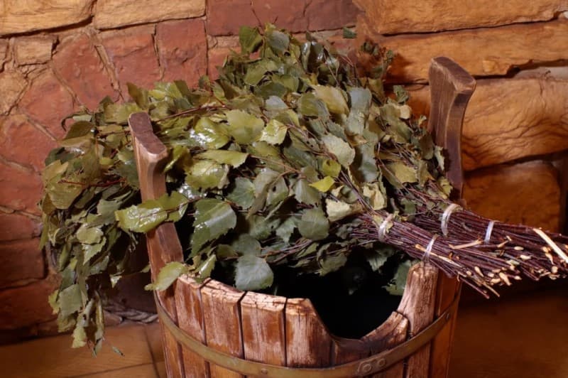 Березовый веник для бани