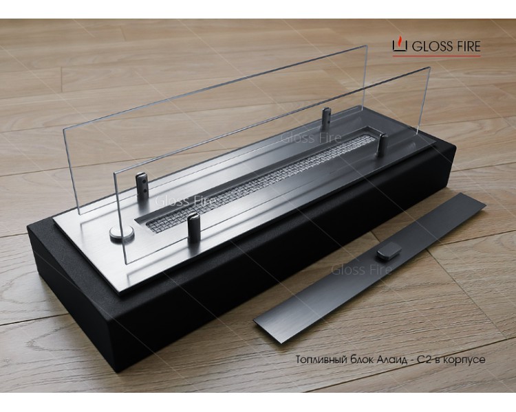 Фото топливного блока биокамина
