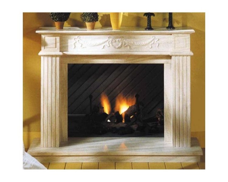 Фото обрамления - портала для камина в квартире